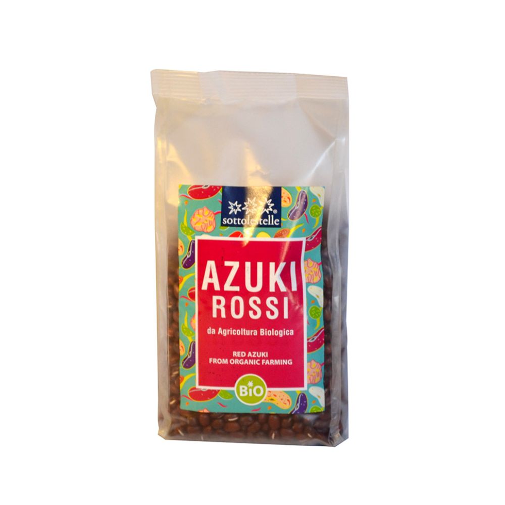 Đậu Đỏ Azuki Hữu Cơ Sottolestelle 500g
