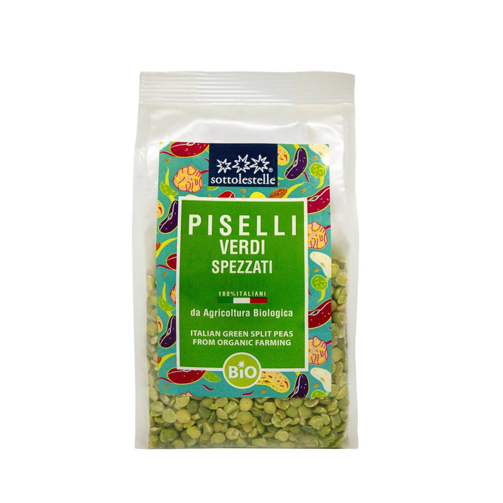 Đậu hà lan hữu cơ Sottolestelle 400g