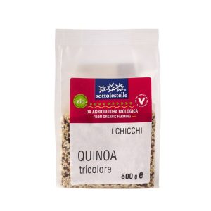 Hạt diêm mạch hỗn hợp ba màu hữu cơ Sottolestelle 500g