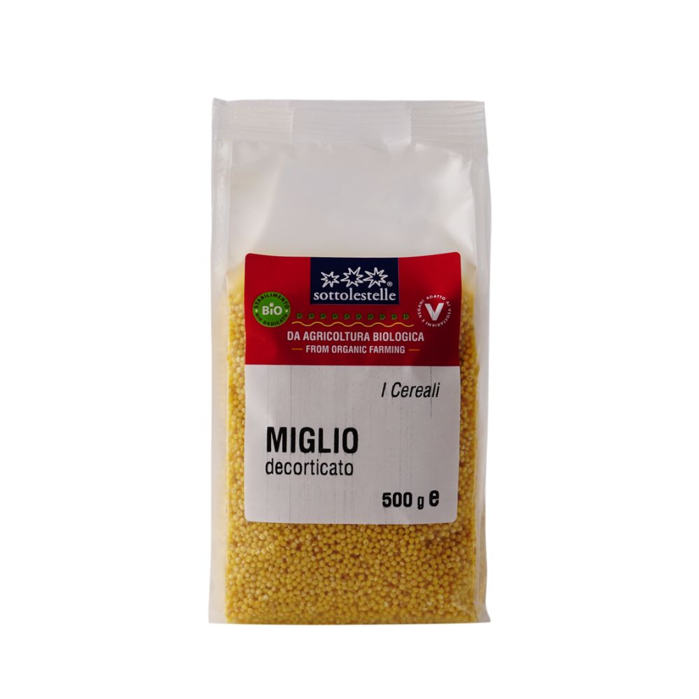 Hạt Kê Hữu Cơ Đã Bóc Vỏ 500g