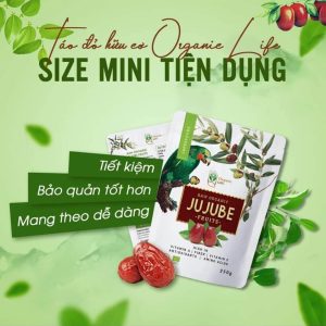 Táo đỏ hữu cơ Organic Life 250g tiện lợi