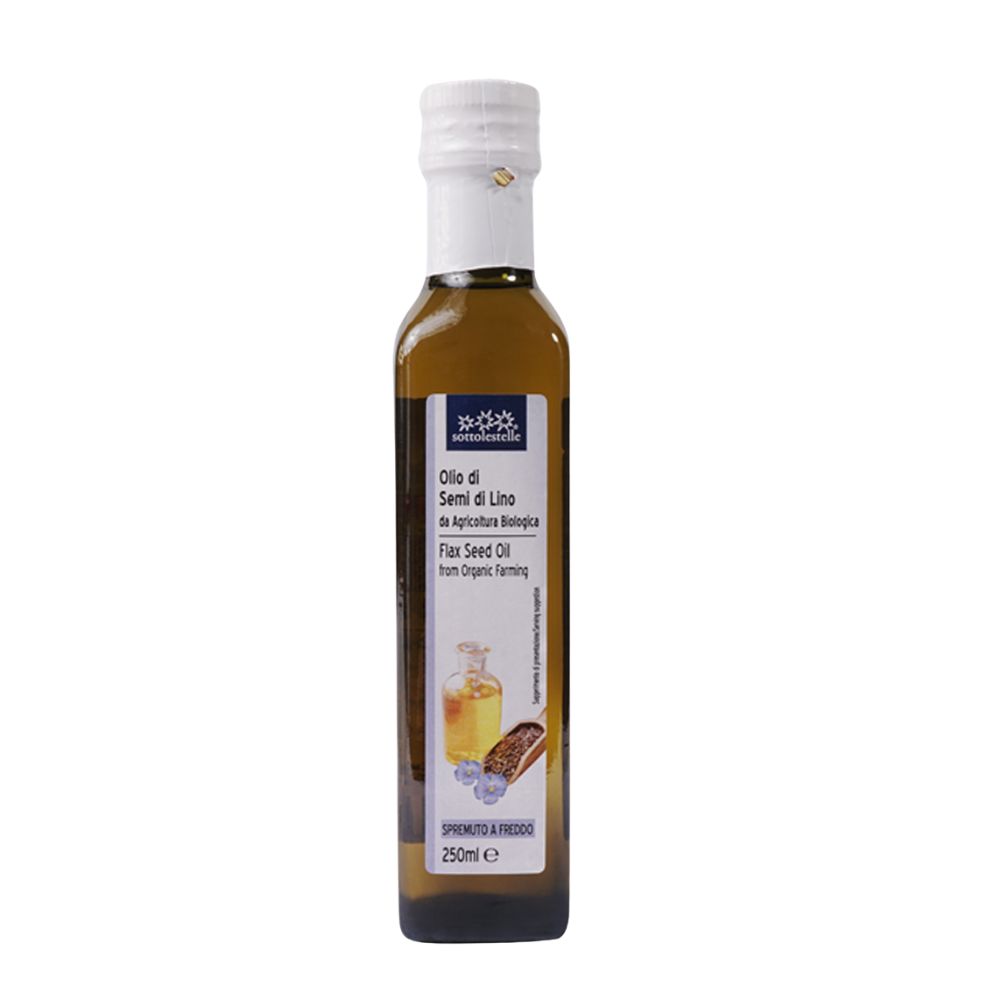 Dầu Hạt Lanh Ép Lạnh Hữu Cơ 250ml Sottolestelle