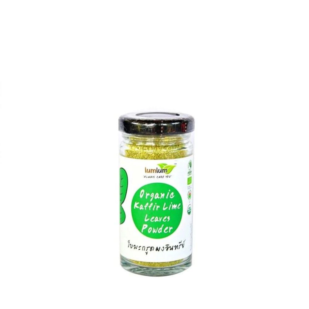 Bột lá chanh Kaffir hữu cơ Lumlum 30g