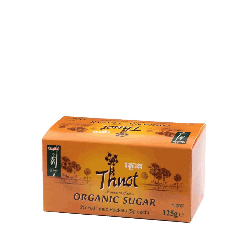 Đường thốt nốt hữu cơ Confirel 125g (25 gói x 5g)