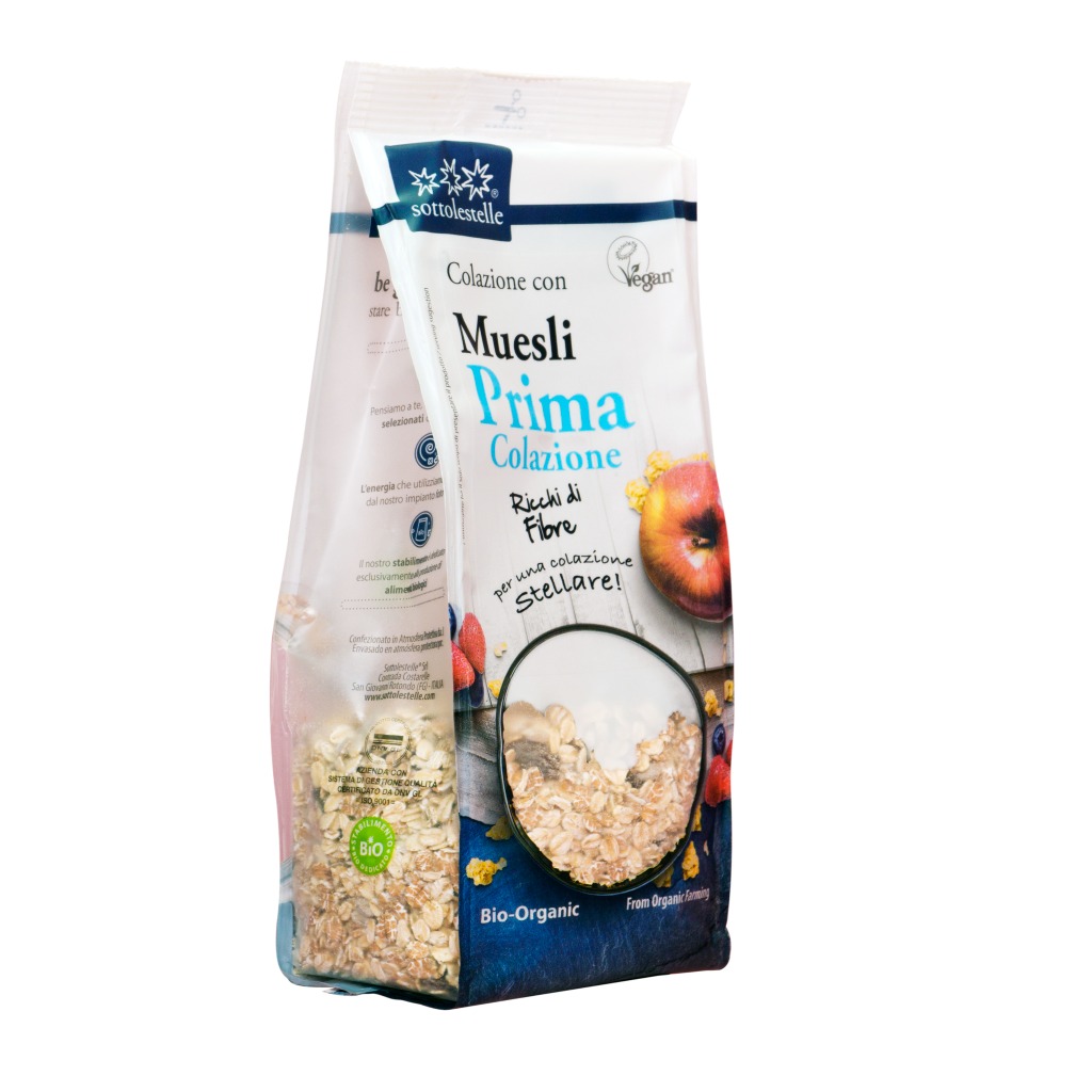 Ngũ cốc dinh dưỡng Muesli hạnh nhân hữu cơ Sottolestelle 350g - Ảnh 2