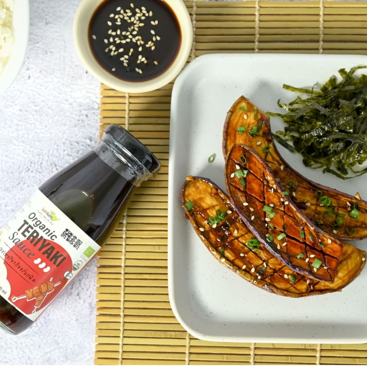 Sốt Teriyaki hữu cơ Lumlum 200ml - Ảnh 2